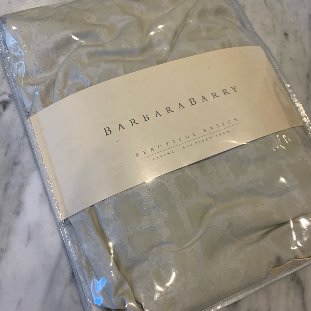 Barbara Barry Patina Dew Euro sham 26x26